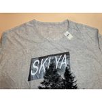 NWT Offline by Aerie Long Sleeve “Ski Ya Soon” Graphic Long Sleeve Shirt Sz XL Gray Photo 2