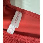 Xhiliration Coral Print Short Sleeve Lace Print Dress, Poly/Span, Back Open, XL Pink Photo 4