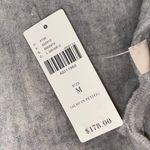 Anthropologie NWT $178  Gray Wool Afterlight Drop Waist Knee Length Dress M Photo 9