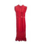 Endless Rose  Red Body Con Lace Dress, New with Tags, Size Large Photo 1