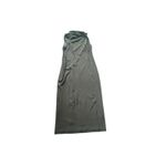 Meshki  The Taylor Draped Crepe Maxi Dress Black High Neck Formal Size 3XL Photo 7