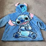 Disney  Lilo & Stitch Blue Sherpa Lined Lilo Hoodie SIZE OS Photo 0
