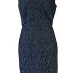 Katherine Kelly Women's Dress Sz 6 Black Lace Evening Party Cocktail Sheath Photo 0