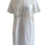 ASOS  Dress Womens Sz 6 White Sheer Cut Out Day Party Coastal Chic Beach Spring Photo 0