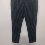 No Boundaries Juniors Women’s Pull on Black Striped Pants Ponte Photo 2