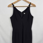 Dress the Population  Black V Neck Sleeveless Sheath Mini Dress Size S Photo 4