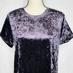 Ty Alexander’s Boutique Purple Velour T Photo 1