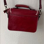 Tsawes Red White Heart Stitched Open Front Mini Messenger Style Bag Photo 8