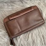 Fossil  2 In 1 Multipurpose Tan Leather Wallet Or Crossbody Purse Photo 3