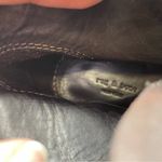 Rag and Bone Brown Leather Combat Wedge Ankle Boots Distressed Womens 9 Lace Up Photo 6