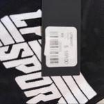 LF THE BRAND BLACK WITH WHITE LOGO MESH RACER BACK BODYSUIT SIZE XS Photo 3