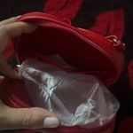 NWT GU Japan red powerpuff girls heart wristlet purse Photo 3