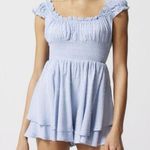 Urban Outfitters  Rosie Smocked Tiered Ruffle Romper Photo 0