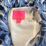 Lilly Pulitzer Darlah Blue and White ocean palm Dress 2025 NWOT Photo 5