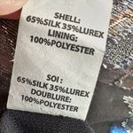 Ramy Brook Trey Metallic Floral button down Blouse feminine luxury S Photo 4