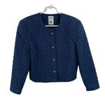 Hairston Roberson Ropa 8 quilted cotton structured denim waist jacket western Blue Photo 0