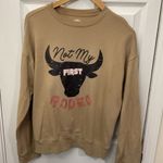 Athletic Works  Brown Rodeo Graphic Sweatshirt Photo 0