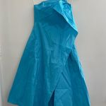 Peter Pilotto - Midi Dresses In Azure One-Shoulder Cocktail Wedding Party Photo 2