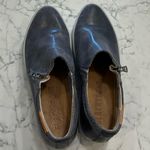 Blackstone Periscope Dark Gray Leather Zipper Side Comfort Loafer Shoes 39/8.5 Photo 2