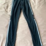 Adidas 3 Striped Black Leggings Photo 0