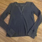 Aerie  Ribbed Long Sleeve Top Size Large Photo 0