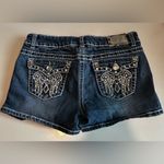 Miss Chic  Size L Embellished Denim color blue Shorts Photo 1