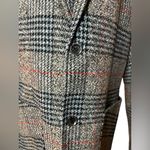 NWOT Women’s Classic Plaid Tweed Blazer with inside pockets Black Size L Photo 1