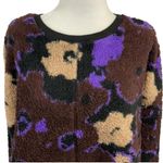 BP High Pile Fleece Long Sleeve Floral Pullover Sweatshirt Size 2X New w/ Tag Photo 4