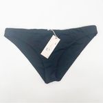 Eberjay EBERJEY Bikini Bottoms So Solid Annia Black Swim Beach Classic NWT Size Large Photo 2