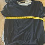 Kate Spade  Black White Broome Street Striped Black Tee Shirt Top Small, NWT Photo 6