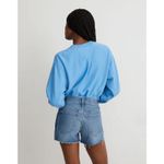 Madewell The Perfect Vintage Jean Short Size 30 Swanset Wash High Rise Photo 12