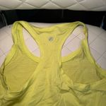 Lululemon Tank Top Racerback Yellow Neon Photo 2