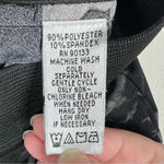 Floral Womens Joggers Black Gray Pull On Casual Lightweight Elastic Waist Medium Photo 11