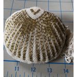 Amanda Smith Rare Vintage Clutch Evening Bag Coin Purse  Beaded White Gold Zipper Photo 7