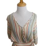 Urban Outfitters  UO Moonstruck Surplice Romper Dress Kimono One-Piece Small Photo 1