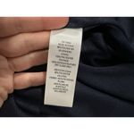 Alex Evenings  Off-the-Shoulder Jersey Gown Slit Maribou Feather Trim Navy 14 NEW Photo 7