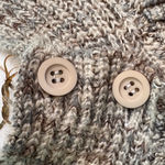 Art And Soul Marled Knit Cardigan Brown Size L Photo 2