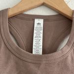 Alo Yoga Aspire Tank in Taupe White, Size Small Photo 6