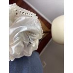 Womens Doen White Eyelet Sleeveless Maxi Nightgown Dress Medium‎ M Photo 10