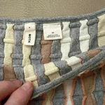 ANTHROPOLOGIE Moth Nessa Pullover Knit Sweater Top, Neutral Tones, Size Medium Gray Photo 9