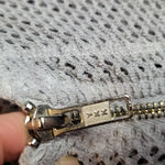 REVOLVE ELECTRIC & ROSE GRAY MESH ZIP FRONT BELL SLEEVE JACKET S Photo 3