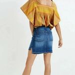 Madewell Step Hem Denim Jean Skirt Size 29 Photo 2