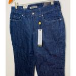 Nine West NWT  Bleecker Fit Bootcut Blue Back Pockets Jeans Denim Sz 6 Photo 2