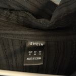 Long Black beach shirt cover up oversized Size 12 Photo 1