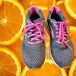 Brooks  Ariel Women's Running Shoes Size 10 Navy Pink Cushion Support Photo 3