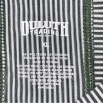 Duluth Trading Green & White Stripe Pier Genius UPF Short Sleeve Tee size XL Photo 4