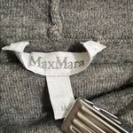 Max Mara  Cashmere Silk Blend Sweater Short Sleeve Cowl Neck Size Medium Photo 3