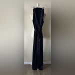 Donna Karan  - V-neck Pinstripe Jumpsuit Photo 3