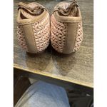 Steve Madden Ryann Bit Loafer Raffia Pink Tan Size 6 Equestrian Preppy Photo 5