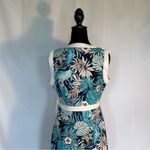 Tommy Hilfiger  Blue and White Floral Midi Dress Photo 4